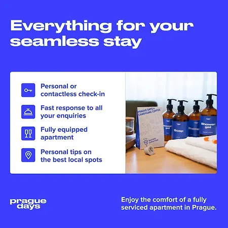 Days - Sunlit 1bdr W Netflix In New Town * Prague